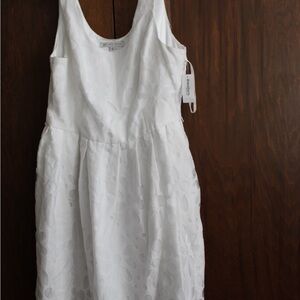 Dressbarn White Floral Kids Formal Dress